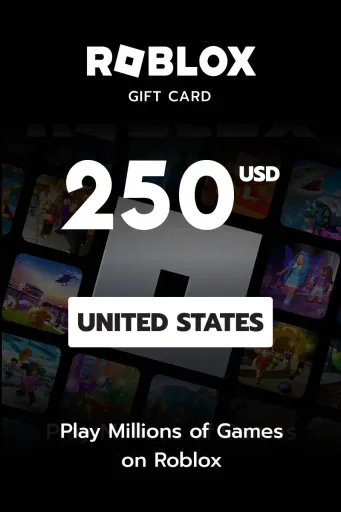 Roblox 250 USD Gift Card (United States) - Digital Key