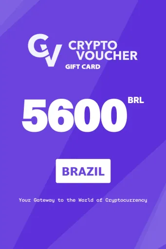 Crypto Voucher 5600 BRL Gift Card (Brazil) - Digital Key