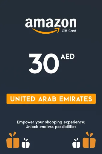 Amazon 30 AED Gift Card (United Arab Emirates) - Digital Key