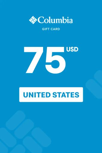 Columbia Sportswear 75 USD Gift Card (United States) - Digital Key