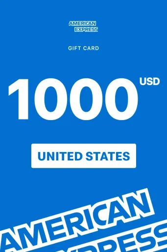 American Express 1000 USD Gift Card (United States) - Digital Key