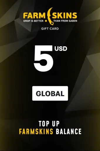 Farmskins Wallet Card 5 USD Gift Card (Global) - Digital Key