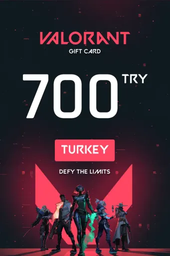 Valorant 700 TRY Gift Card (Turkey) - Digital Key