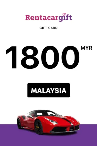 RentaCar Gift 1800 MYR Gift Card (Malaysia) - Digital Key