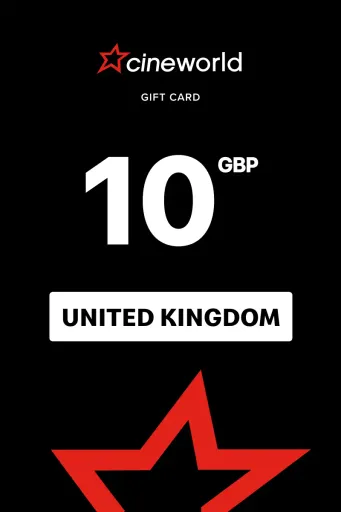 Cineworld 10 GBP Gift Card (United Kingdom) - Digital Key