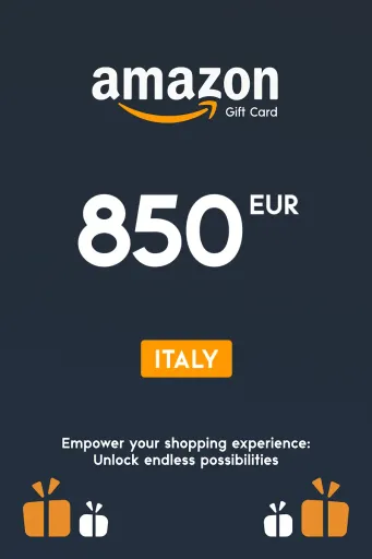 Amazon 850 EUR Gift Card (Italy) - Digital Key
