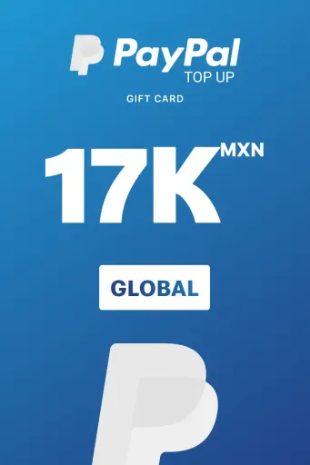 PayPal Instant Top Up 17000 MXN Gift Card (Global) - Digital Key