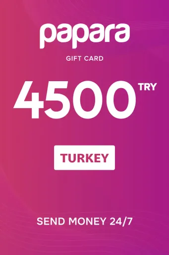 Rewarble Papara Top Up 4500 TRY Gift Card (Turkey) - Rewarble - Digital Key