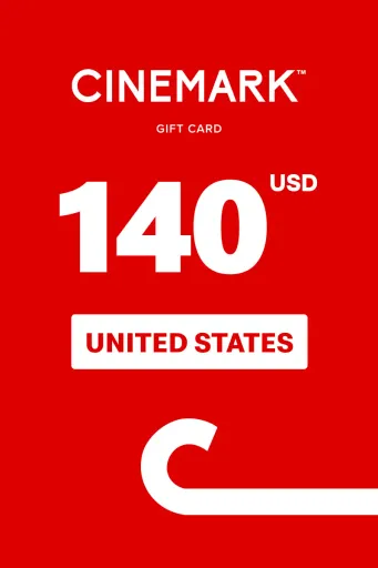 Cinemark 140 USD Gift Card (United States) - Digital Key