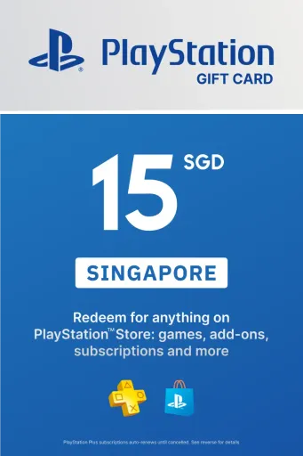 PlayStation Store 15 SGD Gift Card (Singapore) - Digital Key