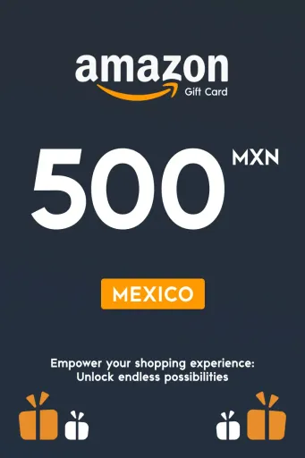 Amazon 500 MXN Gift Card (Mexico) - Digital Key