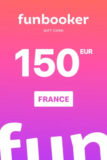 Funbooker 150 EUR Gift Card (France) - Digital Key