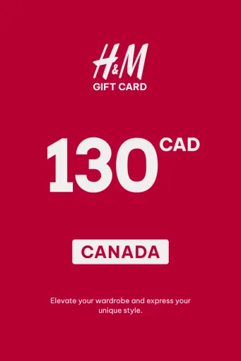 H&M 130 CAD Gift Card (Canada) - Digital Key