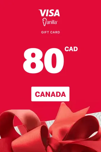 Vanilla Visa 80 CAD Gift Card (Canada) - Digital Key