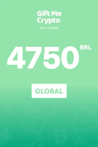 Gift Me Crypto 4750 BRL Gift Card (Global) - Digital Key