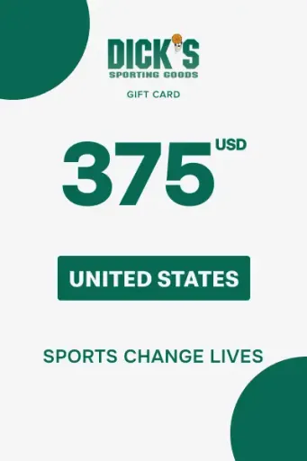 Dick's Sporting Goods 375 USD Gift Card (United States) - Digital Key