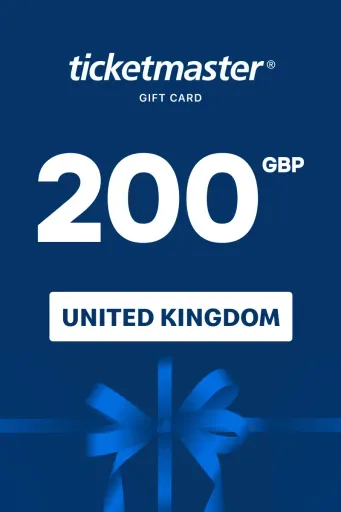 Ticketmaster 200 GBP Gift Card (United Kingdom) - Digital Key