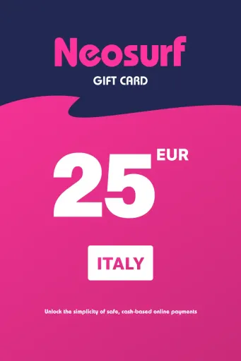 Product Image - Neosurf 25 EUR Gift Card (Italy) - Digital Key