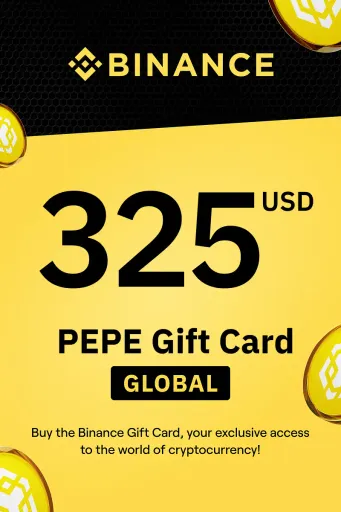 Binance (PEPE) 325 USD Gift Card (Global) - Digital Key