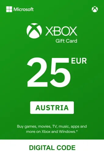 Xbox 25 EUR Gift Card (Austria) - Digital Key