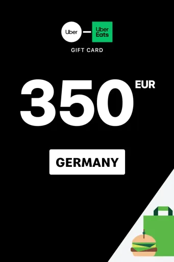 Uber & Uber Eats 350 EUR Gift Card (Germany) - Digital Key