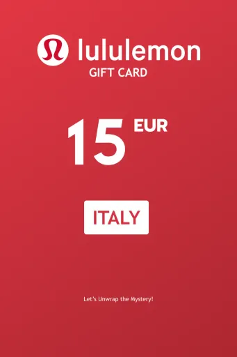 Product Image - Lululemon 15 EUR Gift Card (Italy) - Digital Key