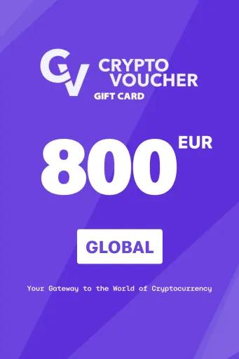 Crypto Voucher (BTC) 800 EUR Gift Card (Global) - Digital Key