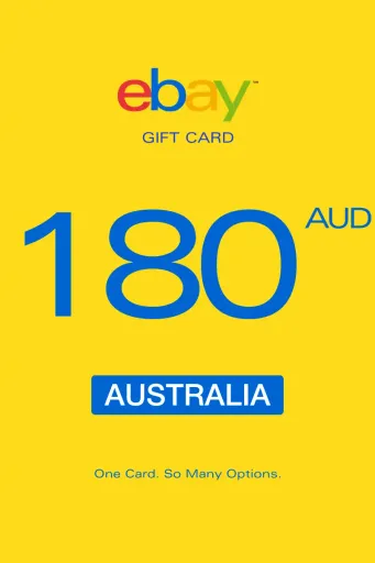Product Image - eBay 180 AUD Gift Card (Australia) - Digital Key
