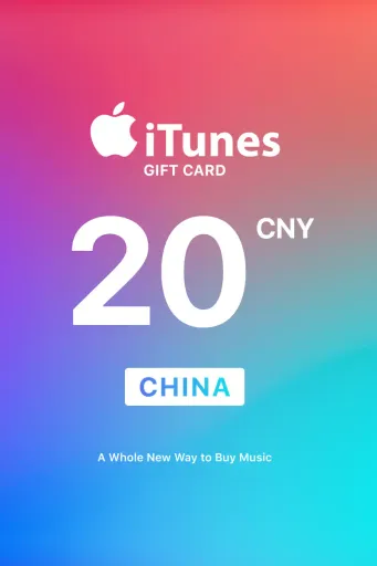 Apple iTunes 20 CNY Gift Card (China) - Digital Key