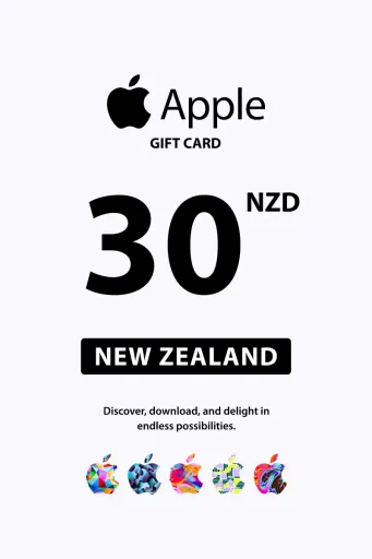 Apple 30 NZD Gift Card (New Zealand) - Digital Key