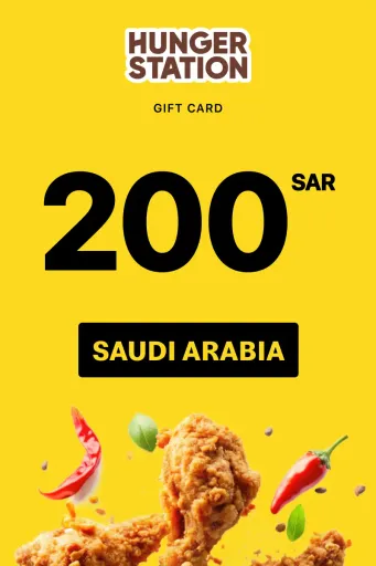 HungerStation 200 SAR Gift Card (Saudi Arabia) - Digital Key