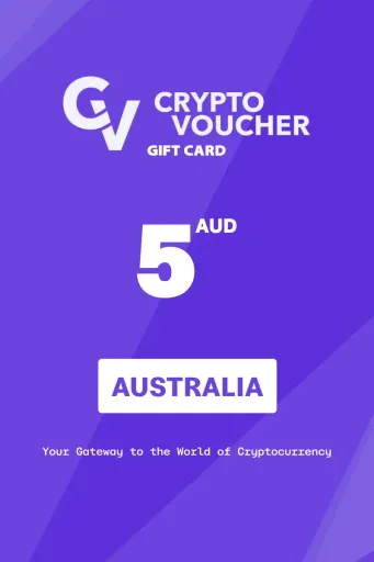 Crypto Voucher 5 AUD Gift Card (Australia) - Digital Key