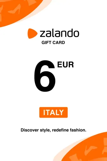 Zalando 6 EUR Gift Card (Italy) - Digital Key