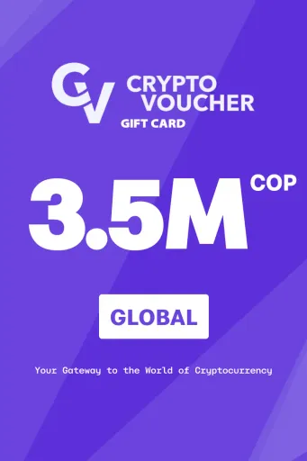 Crypto Voucher 3500000 COP Gift Card (Global) - Digital Key