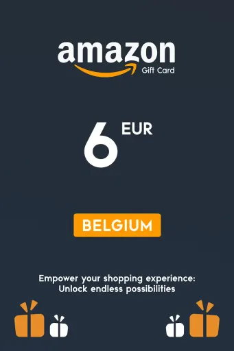 Amazon 6 EUR Gift Card (Belgium) - Digital Key