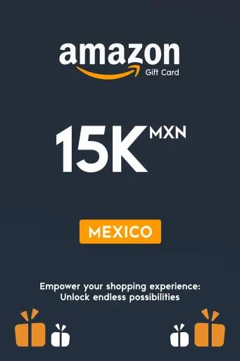Amazon 15000 MXN Gift Card (Mexico) - Digital Key