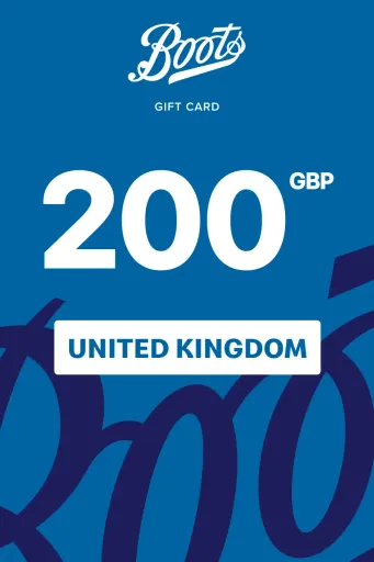 Boots 200 GBP Gift Card (United Kingdom) - Digital Key
