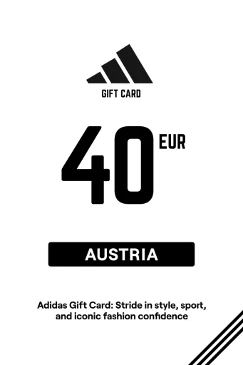 Adidas 40 EUR Gift Card (Austria) - Digital Key