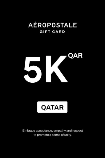 Aeropostale 5000 QAR Gift Card (Qatar) - Digital Key