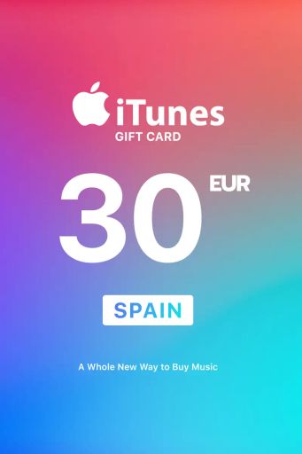 Apple iTunes 30 EUR Gift Card (Spain) - Digital Key