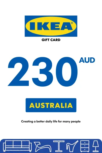 IKEA 230 AUD Gift Card (Australia) - Digital Key