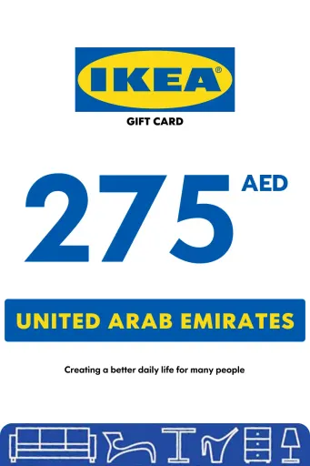IKEA 275 AED Gift Card (United Arab Emirates) - Digital Key