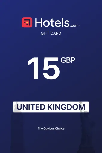 Hotels.com 15 GBP Gift Card (United Kingdom) - Digital Key