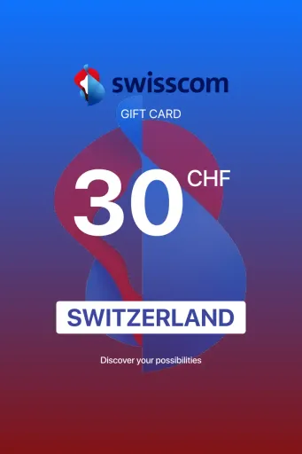 Swisscom 30 CHF Gift Card (Switzerland) - Digital Key