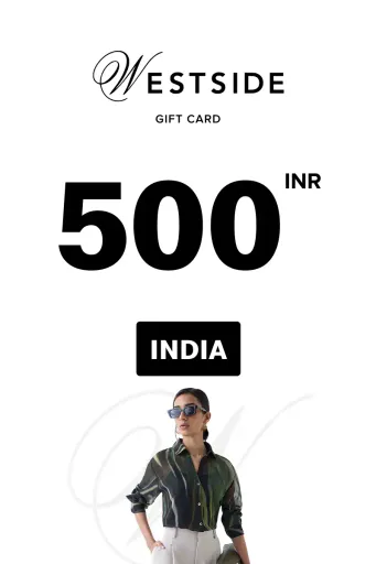 Westside 500 INR Gift Card (India) - Digital Key
