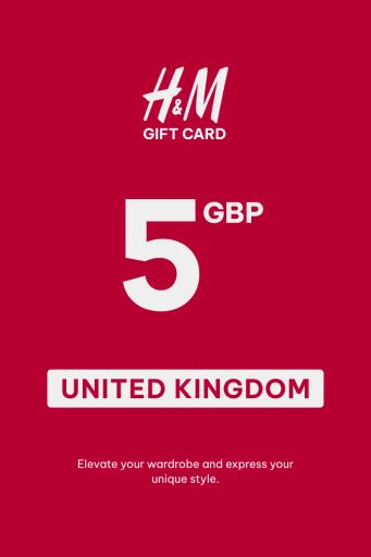 H&M 5 GBP Gift Card (United Kingdom) - Digital Key