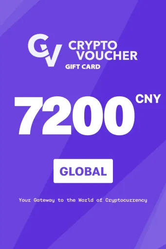Crypto Voucher 7200 CNY Gift Card (Global) - Digital Key