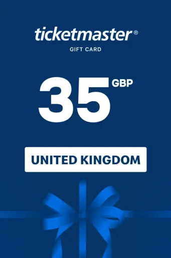 Ticketmaster 35 GBP Gift Card (United Kingdom) - Digital Key