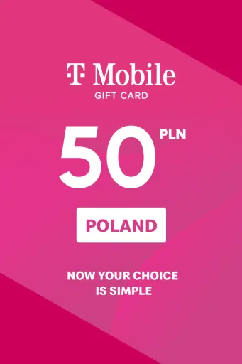T-Mobile 50 PLN Gift Card (Poland) - Digital Key