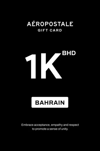 Aeropostale 1000 BHD Gift Card (Bahrain) - Digital Key